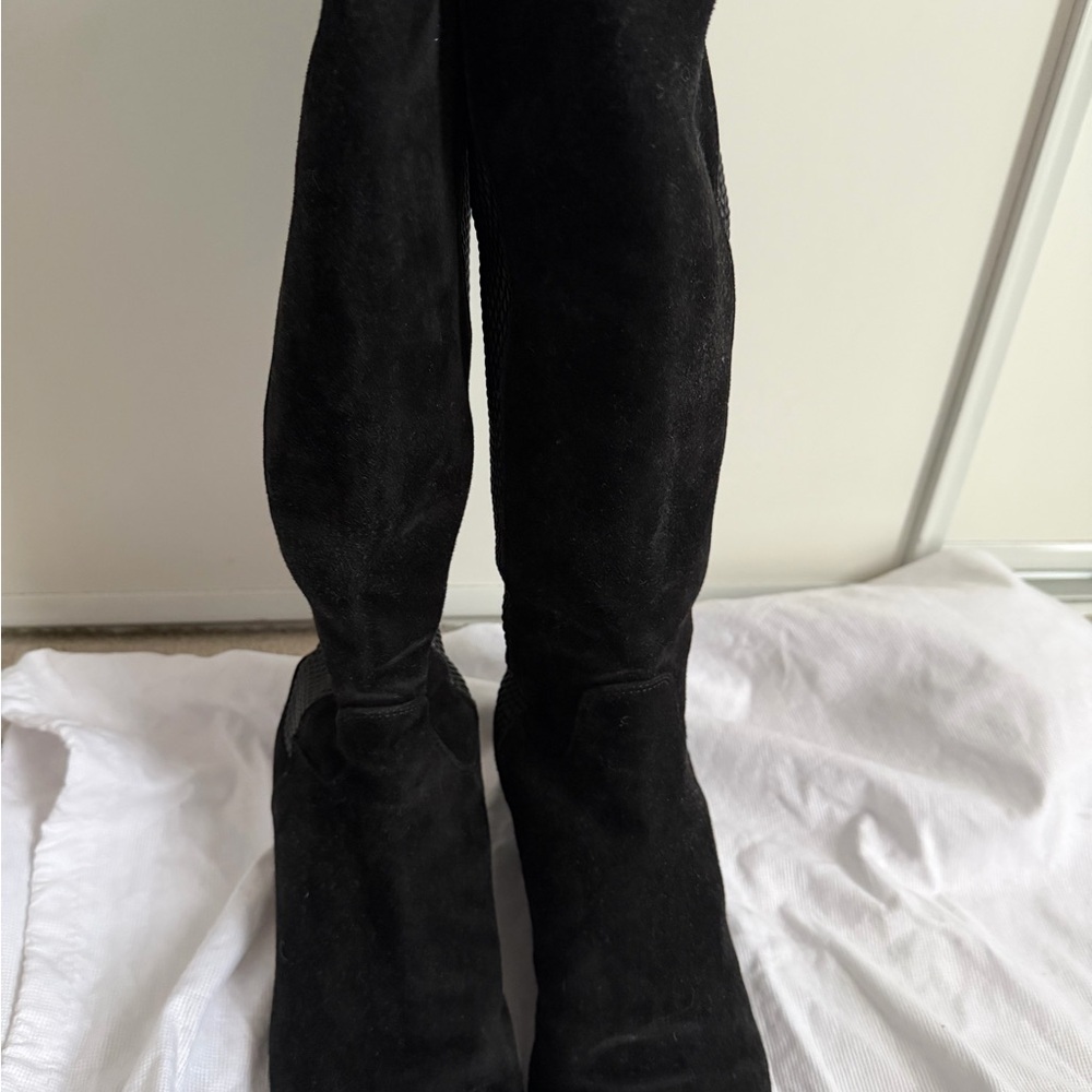 Blondo Black Over the Knee Boots